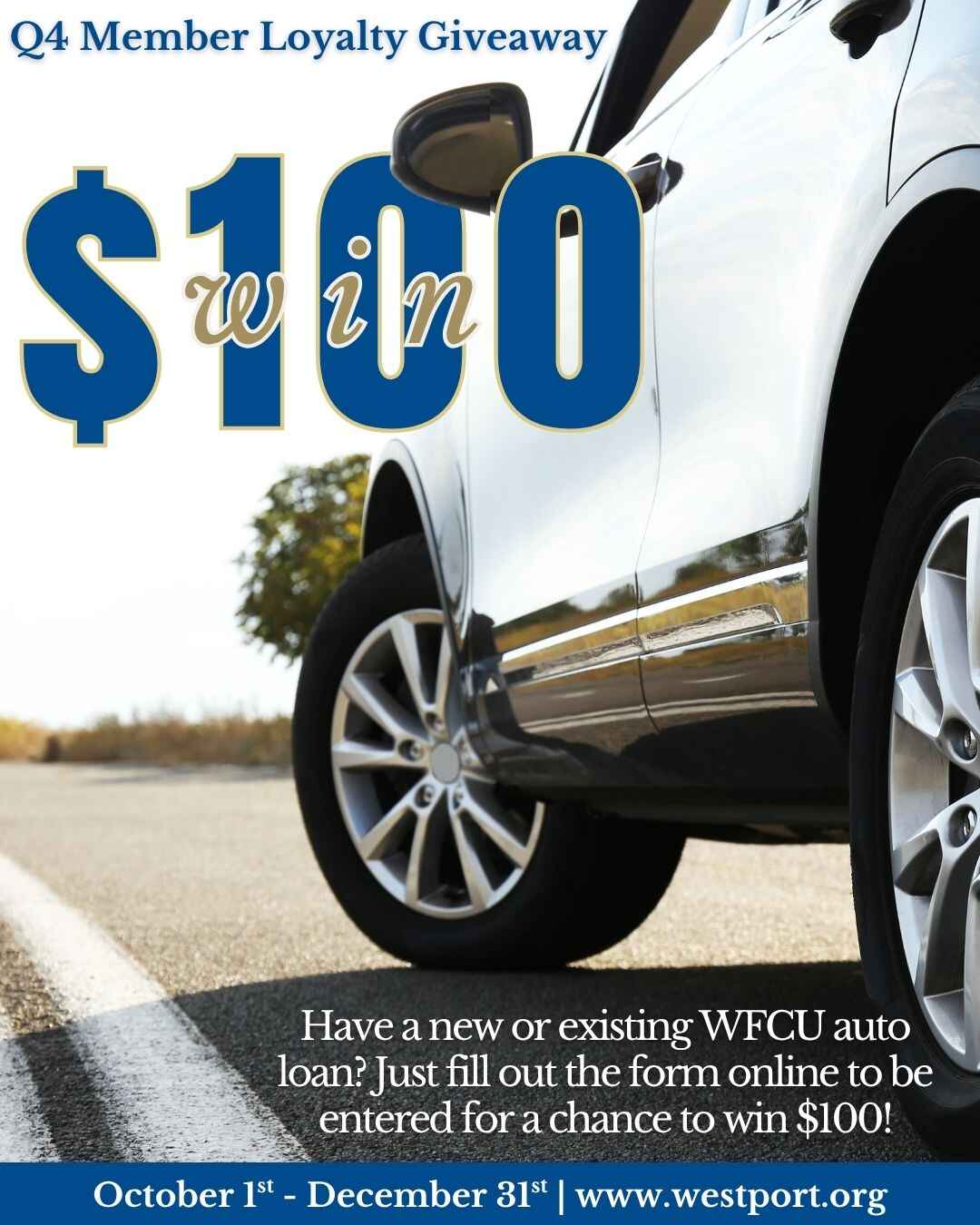 Q$ Member Loyalty Giveaway poster