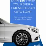 Referral Program auto loan poster